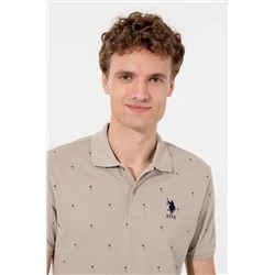 Erkek Haki Polo Yaka Tişört