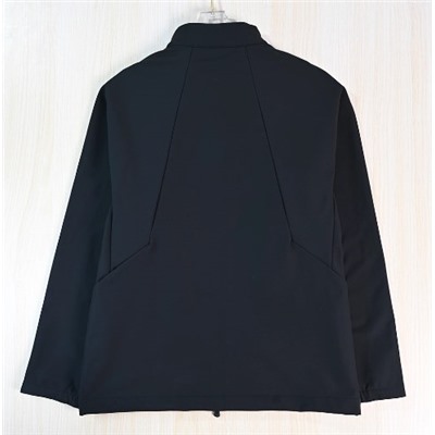 Мужская спортивная куртка из мягкого флиса с воротником-стойкой