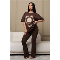 Костюм женский домашний с брюками КБК01