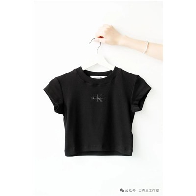 Женская укороченная футболка/топ 3 цвета СК