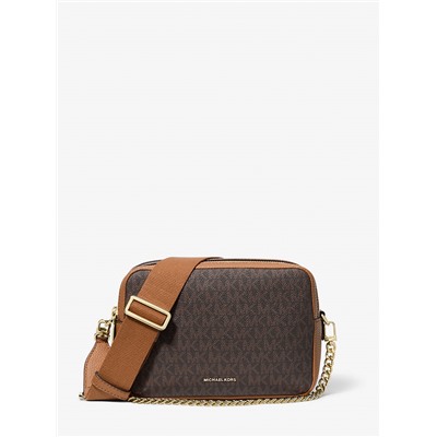 Michael Kors Bryant Medium Signature Logo Camera Crossbody Bag