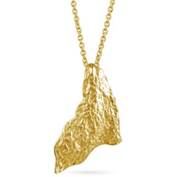 Кулон 45-50см (покрытие матовое золото)