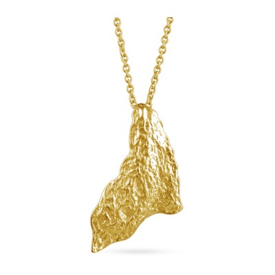 Кулон 45-50см (покрытие матовое золото)