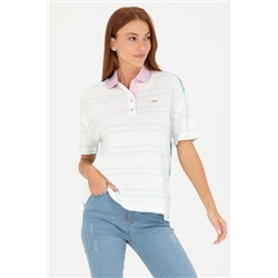 Kadın Su Yeşili Tişört