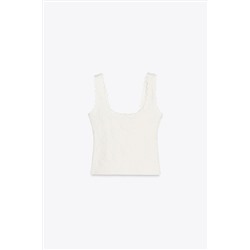 TOP JACQUARD STRETCH