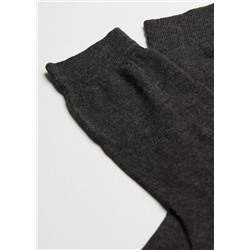 Kurze Herrensocken mit Cashmere