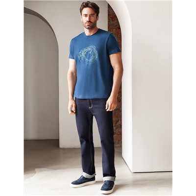 Футболка из премиального хлопка с авторским принтом