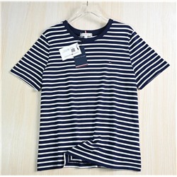 Повседневная хлопковая футболка в полоску ТОММИ ХИЛФИГЕ*Р