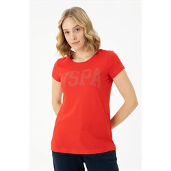 Kadın Kırmızı Basic Tişört