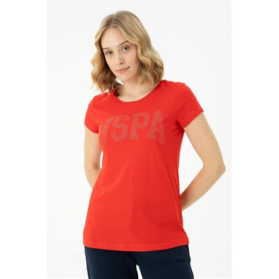 Kadın Kırmızı Basic Tişört