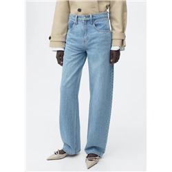 Jeans balloon tiro alto