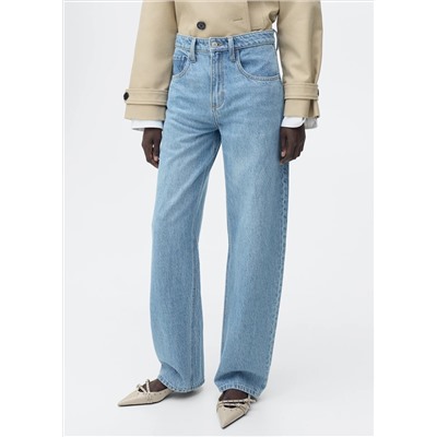 Jeans balloon tiro alto