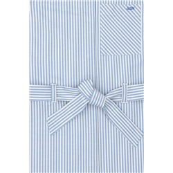 Kız Çocuk Mavi Kolsuz Dokuma Elbise