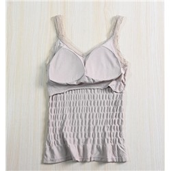 Мягкая эластичная усадочная кружевная майка TRIUMP*H