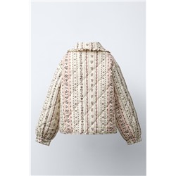 PRINTED PADDED JACKET