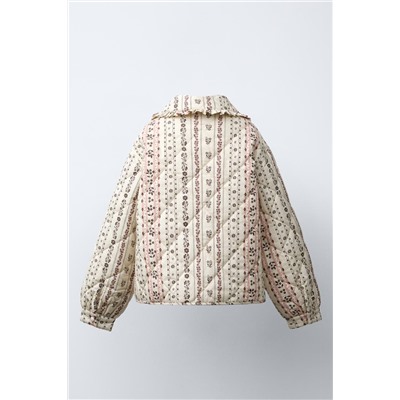 PRINTED PADDED JACKET