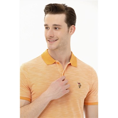 Erkek Turuncu Polo Yaka Tişört