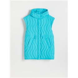 Weste mit dekorativer Steppung