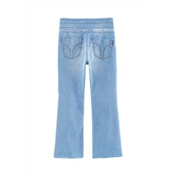 Vaquero palazzo 7/8 Azul