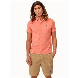 SLIM FIT TIPPED INTERLOCK POLO SHIRT