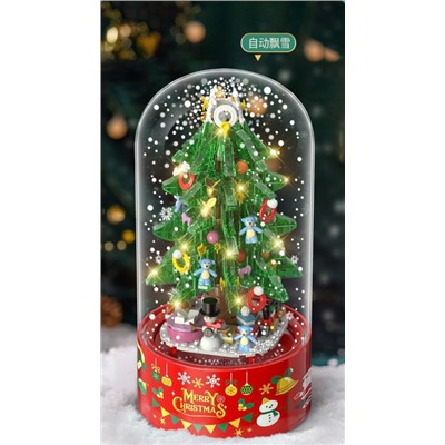 Музыкальный бокс  3 в 1- лего, музыка, снежок