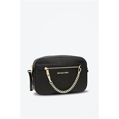 MICHAEL KORS Bandolera de piel - Negro
