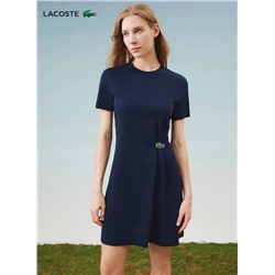 Плиссированное хлопковое платье 2 цвета ЛАКОСТ*Е