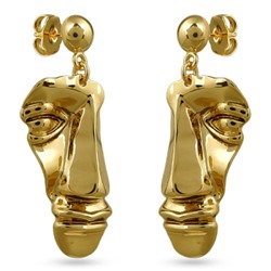 Серьги (покрытие: золото)