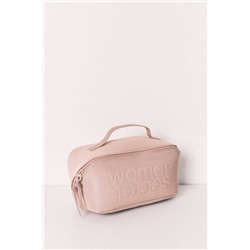 Neceser mediano goma marrón