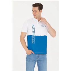 Erkek Saks Polo Yaka Tişört