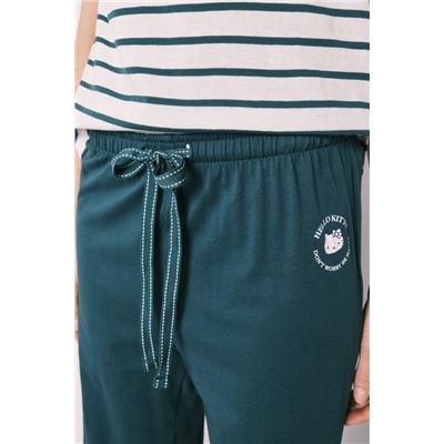 Pijama Hello Kitty manga corta algodón