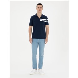 Açık Mavi Slim Fit Jean Pantolon
