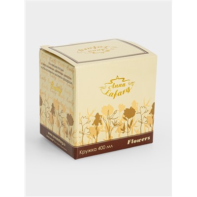 Кружка, 400 мл, Гортензия