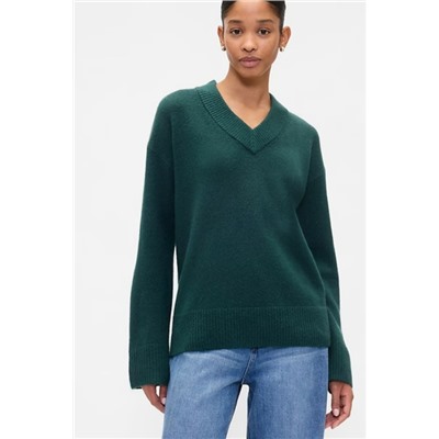 Oversized V-Neck Sweater