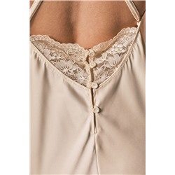 Body satén amarillo