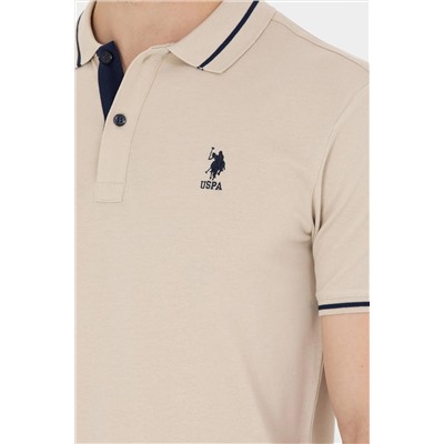 Erkek Taş Basic Polo Yaka Tişört