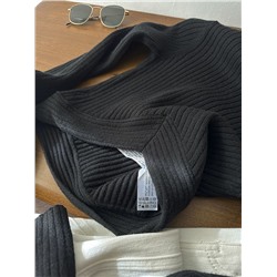 Женская укороченная водолазка с фигурным низом, экспорт  Bershk*a  Цена на бирке 29,99€