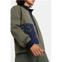 Chaqueta corta cremallera