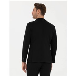 Siyah Ekstra Slim Fit Blazer Ceket