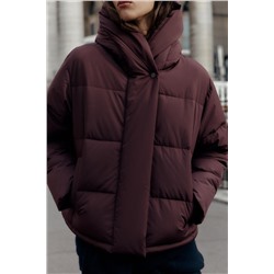 SHORT WATER-REPELLENT WINDPROOF HOODED ANORAK