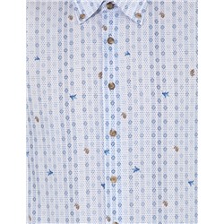 Mavi Slim Fit Uzun Kollu Gömlek