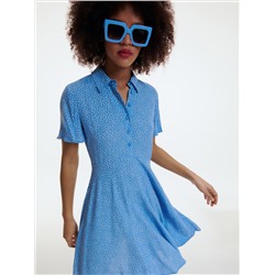 EcoVero™ Gemusterte Bluse