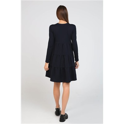 Платье Темно-синее НАТАЛИ #941228