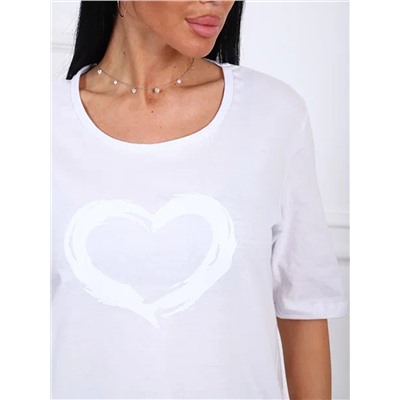 Футболка удлиненная 783