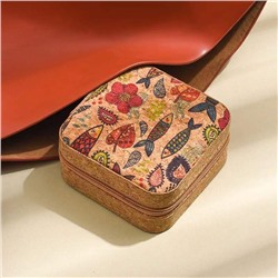 Интересный вариант подарка  Мини-шкатулка для украшений в ретро стиле, карманный вариант