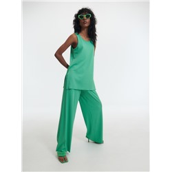 Hose mit weitem Bein