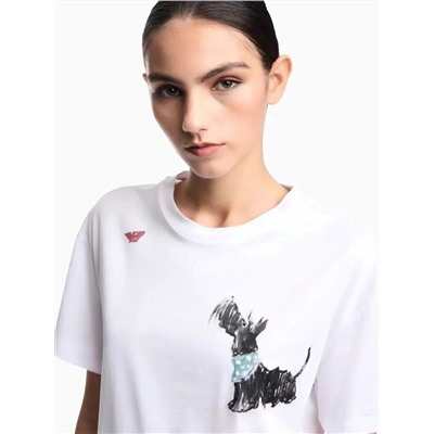 Женская футболка с милым песиком  АРМАН*И