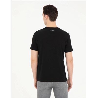 Siyah Slim Fit Tişört