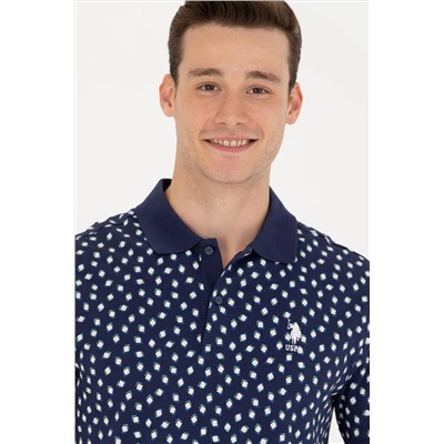 Erkek Lacivert Polo Yaka Tişört