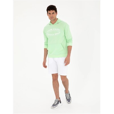 Fıstık Yeşili Regular Fit Sweatshirt